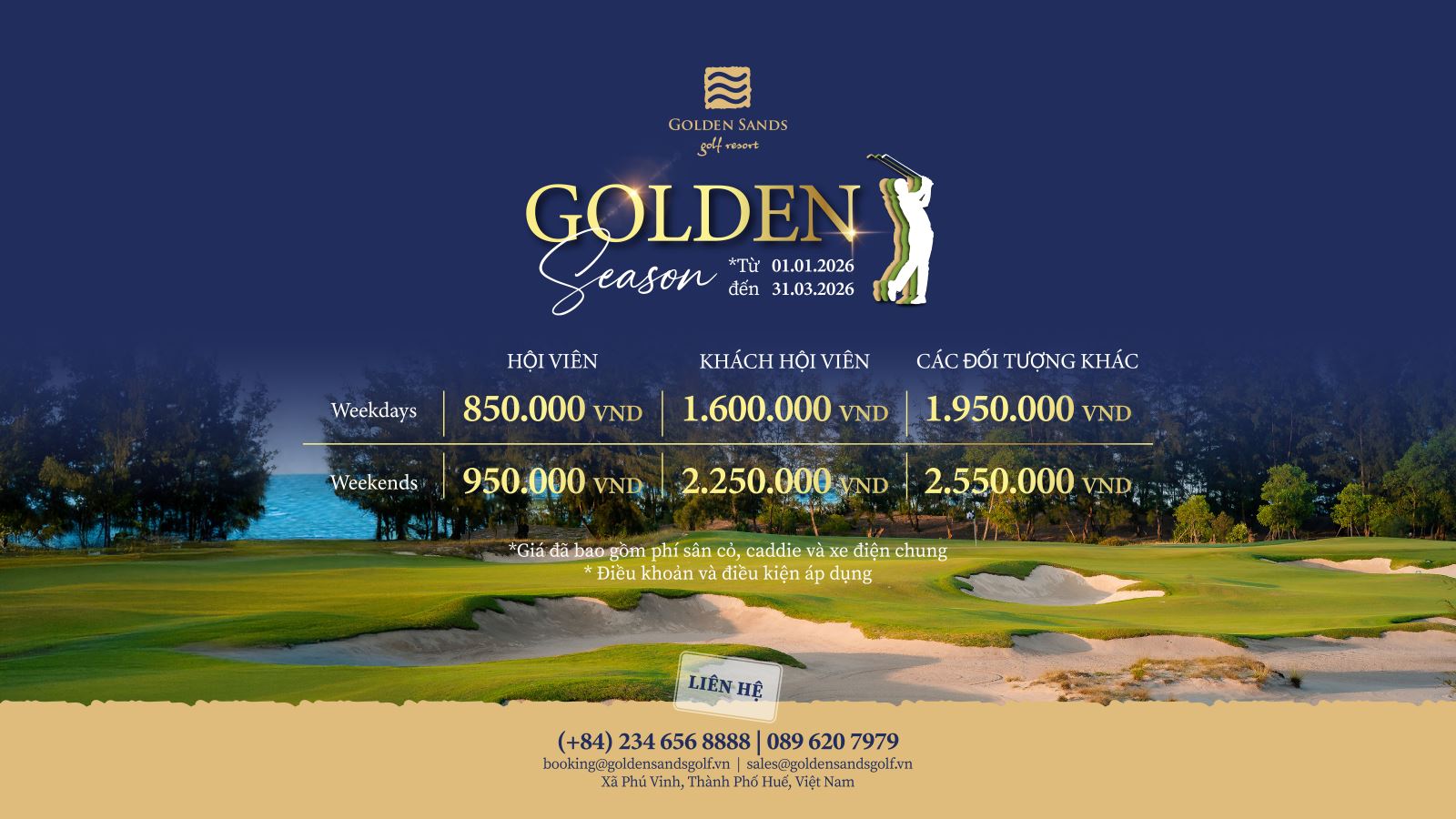 Ưu đãi GOLDEN SEASON – Đón "mùa vàng" trên miền di sản